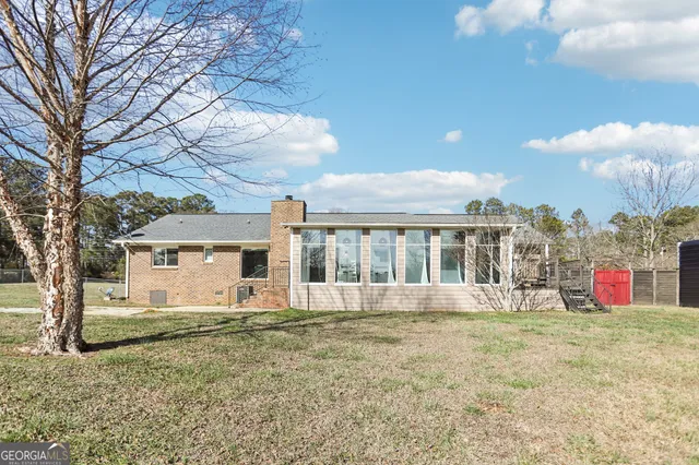 a view of outdoor space and yard