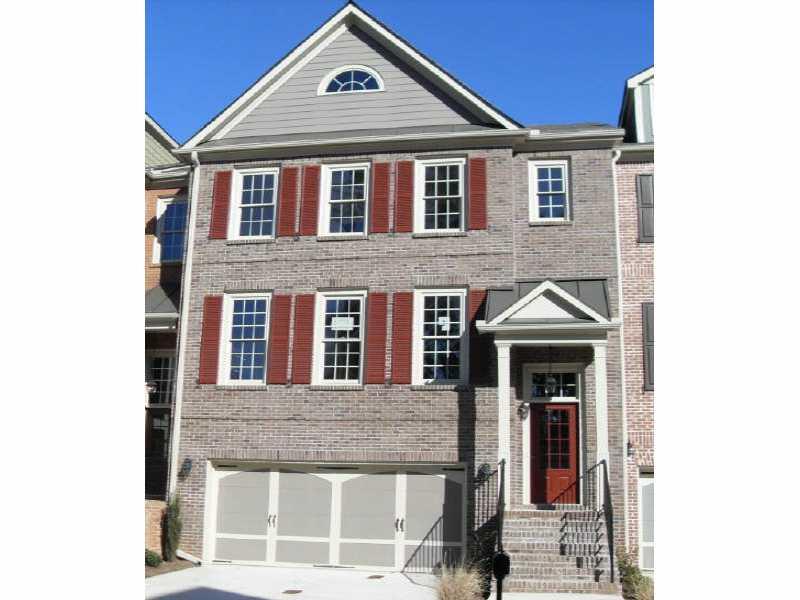 2015 Eagle Ridge, Unit 2 Roswell, GA 30076 - Photo 1 of 1 Exterior Front. Extior Sutton Townhome Plan