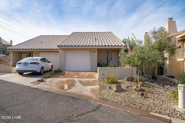 a view of a house with a patio
