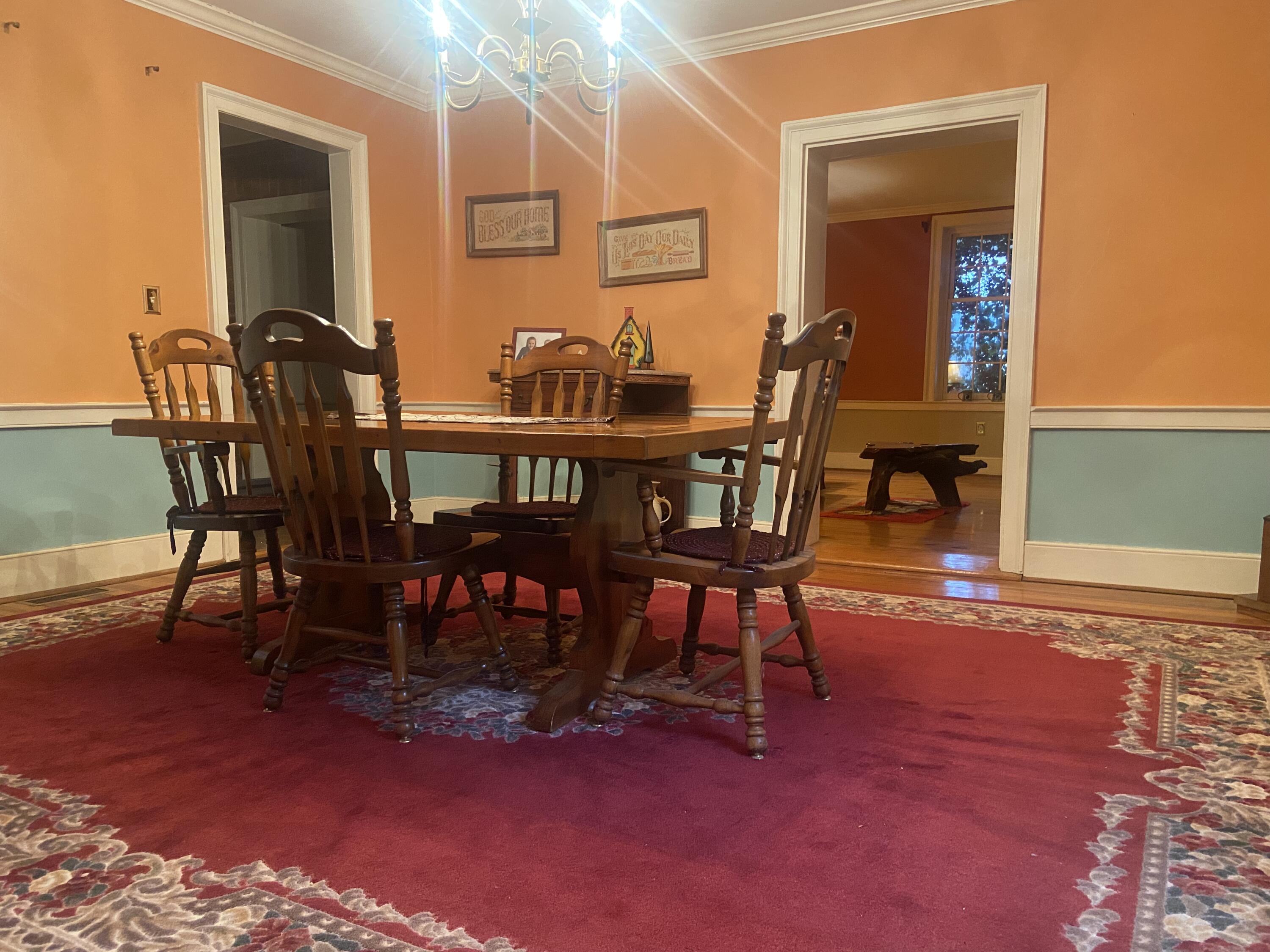 7229 Springwood Road Buchanan, VA 24066 - Photo 34 of 40 a view of a dining room with furniture and wooden floor