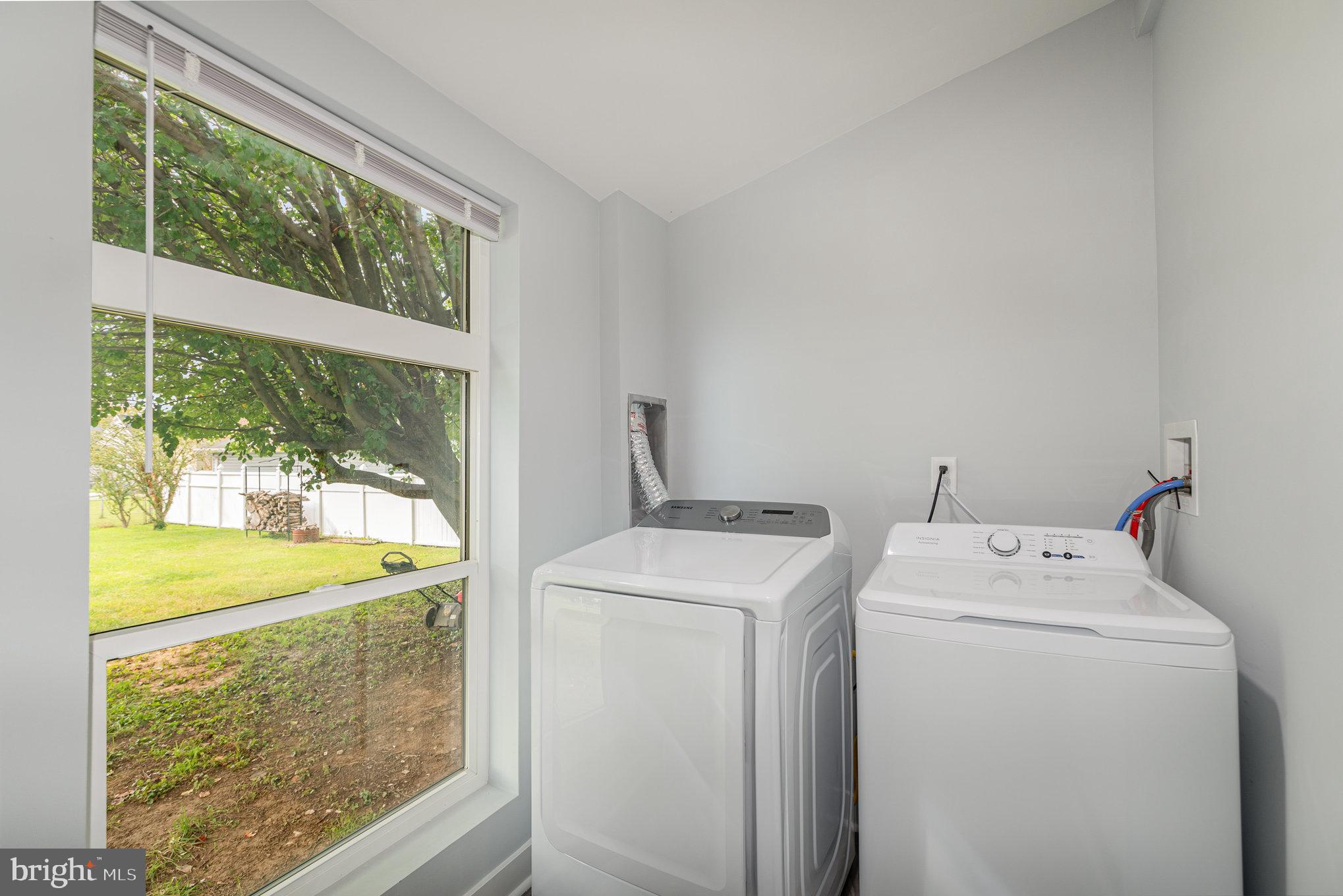 1205 North Point Road Dundalk, MD 21222 - Photo 12 of 19 a utility room with dryer and washer