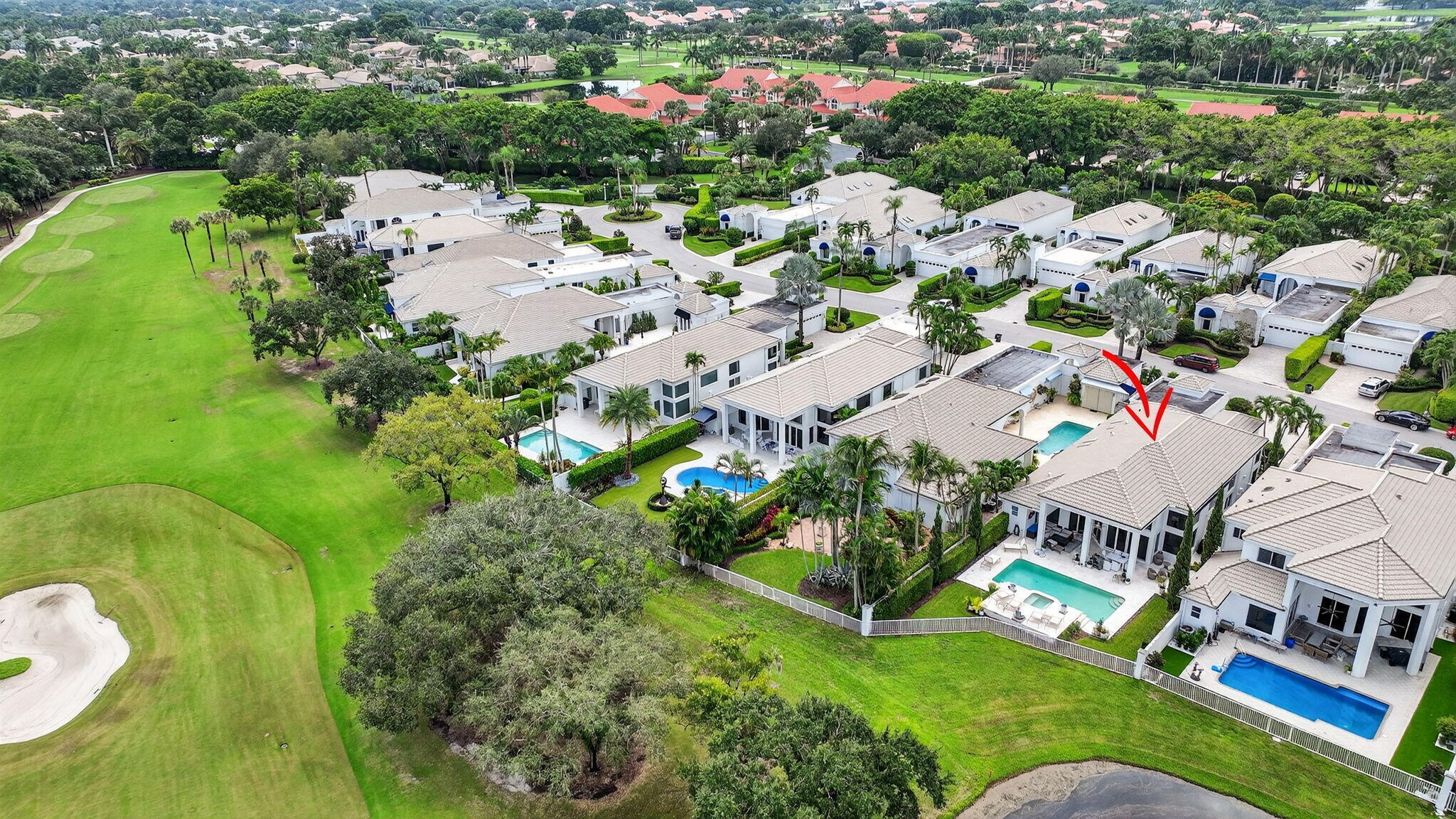 2563 Northwest 63rd Street Boca Raton, FL 33496 - Photo 65 of 65 an aerial view of multiple house