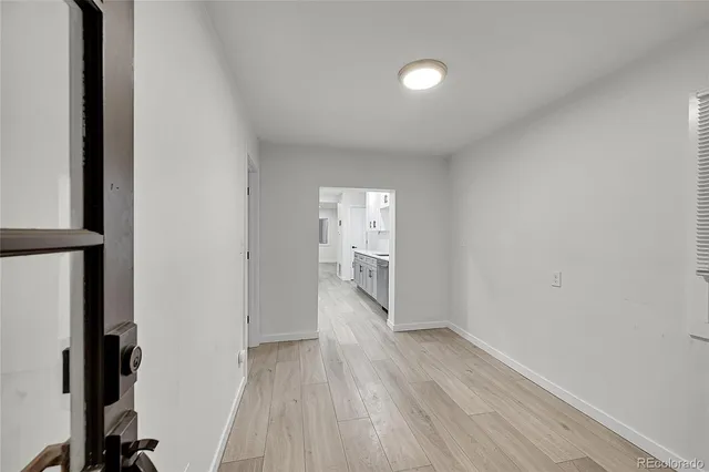 wooden floor in an empty room