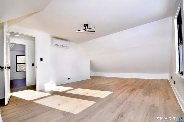 wooden floor in an empty room