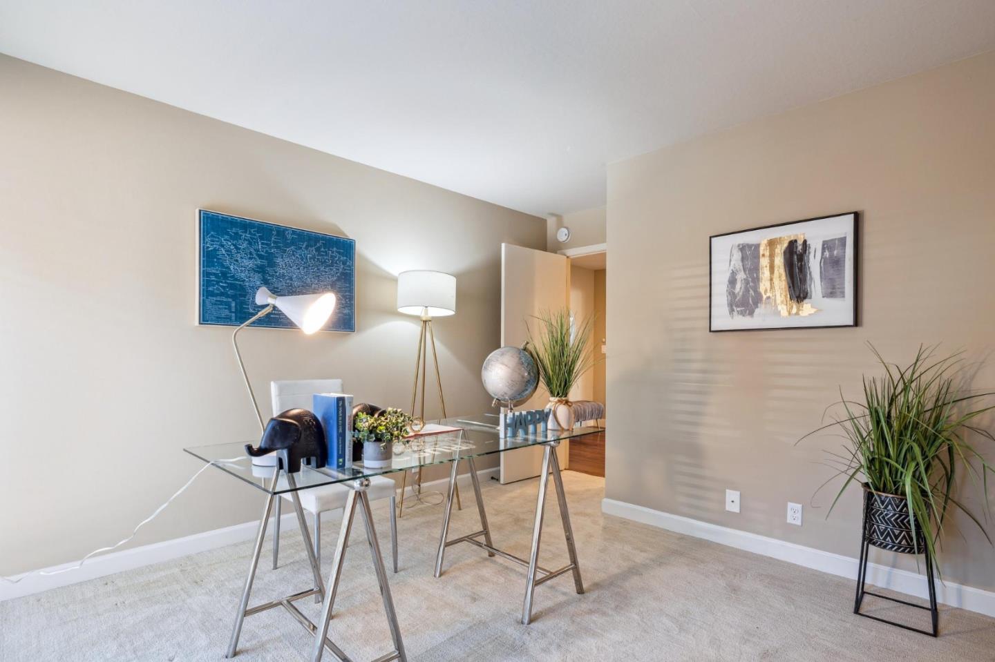 404 Ridge Gate Road Orinda, CA 94563 - Photo 14 of 27 a living room with furniture and a potted plant
