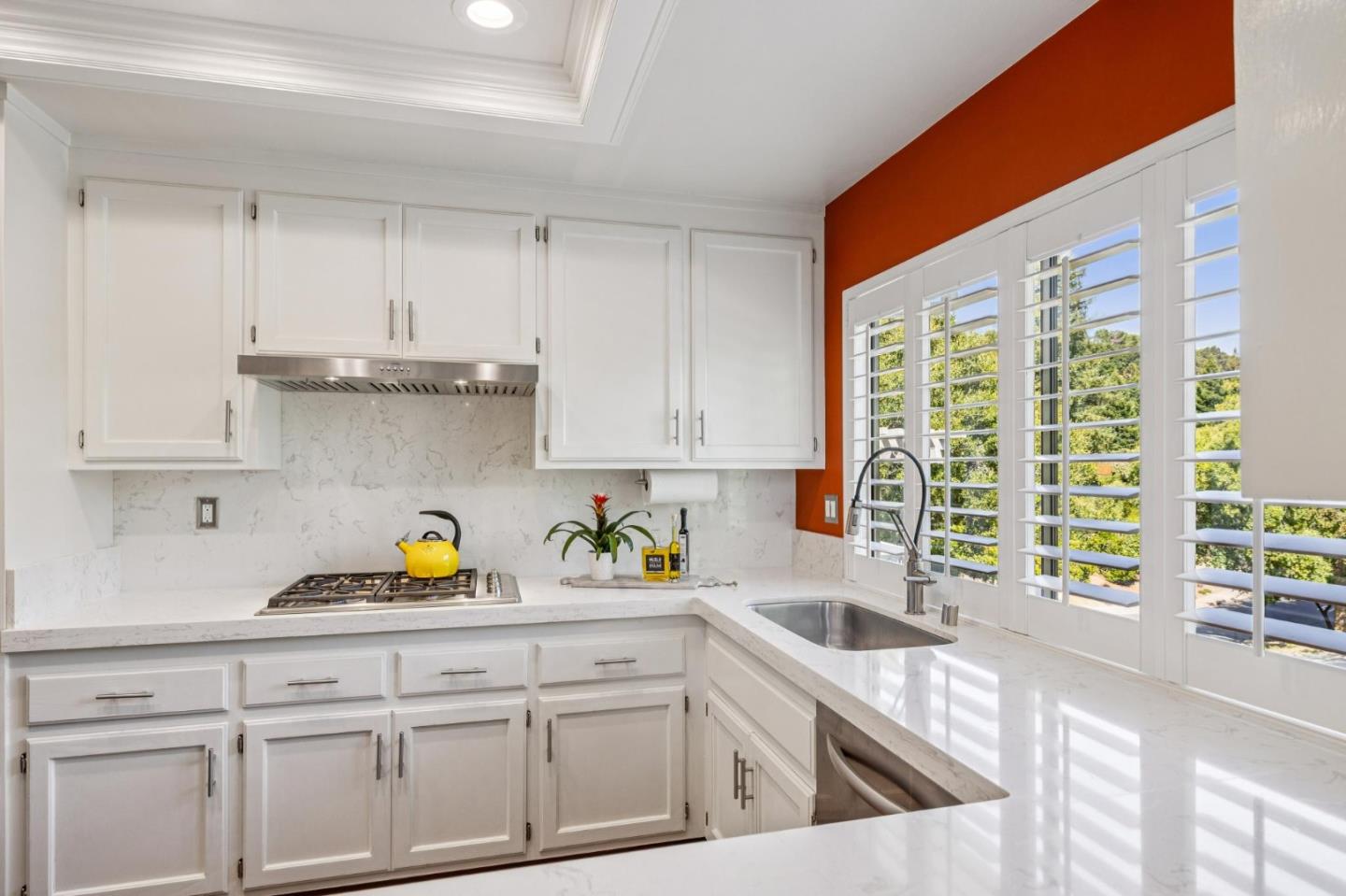 404 Ridge Gate Road Orinda, CA 94563 - Photo 20 of 27 a kitchen with a sink a window and cabinets