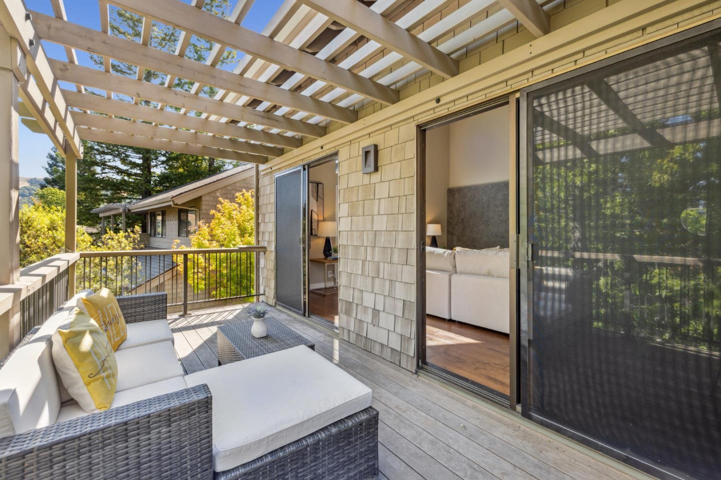 404 Ridge Gate Road Orinda, CA 94563 - Photo 23 of 27 a view of a porch with furniture