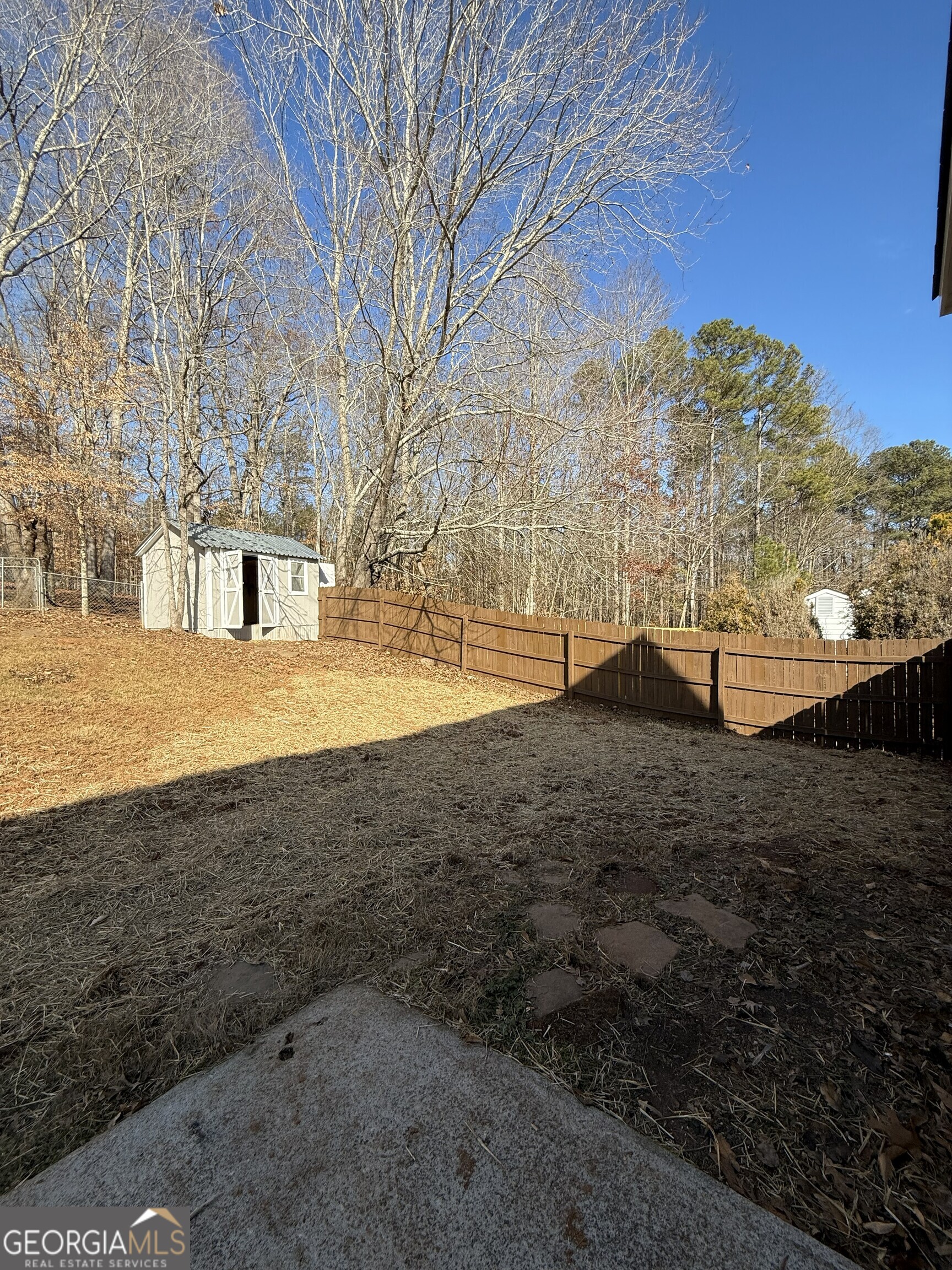 1528 Willow Gate Way Auburn, GA 30011 - Photo 19 of 24 a view of yard with large trees