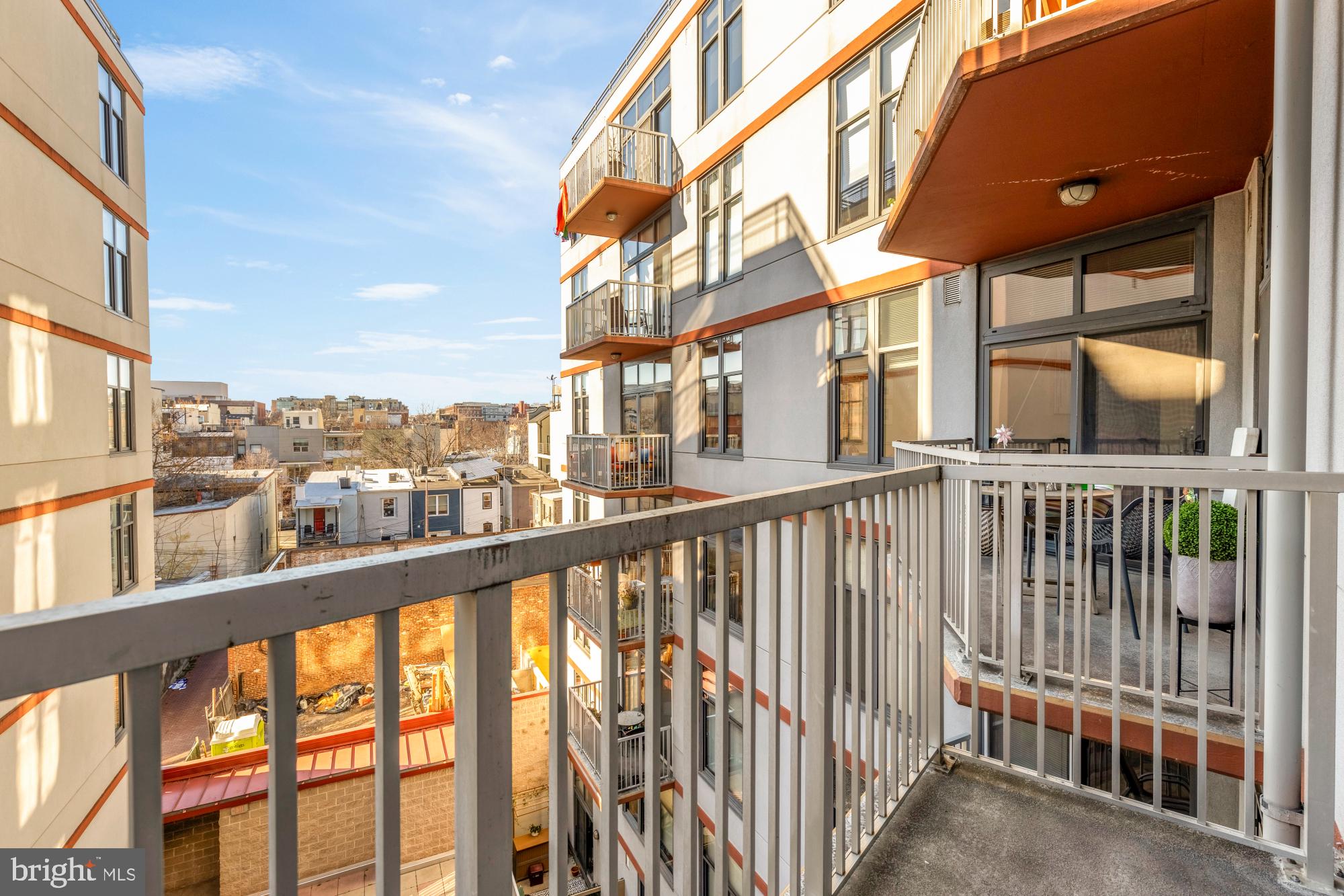 2120 Vermont Avenue Northwest, Unit 411 Washington, DC 20001 - Photo 15 of 27 a view of city from a balcony