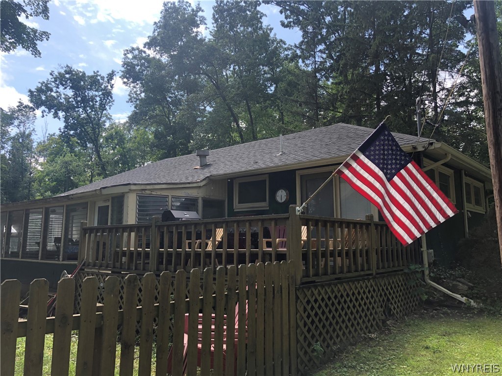 3993 Luther Road Castile, NY 14550 - Photo 1 of 1 View of house looking towards to the West