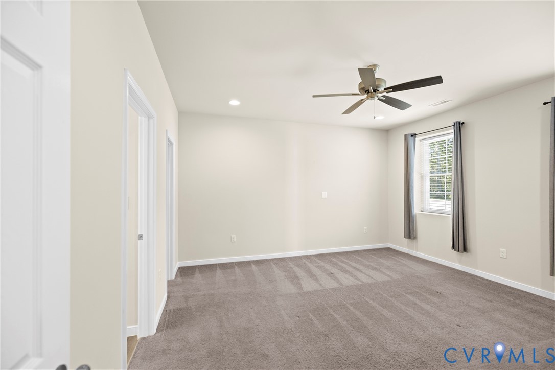19159 Country Road Beaverdam, VA 23015 - Photo 21 of 35 Primary Bedroom -Recessed lighting, ceiling fan wi
