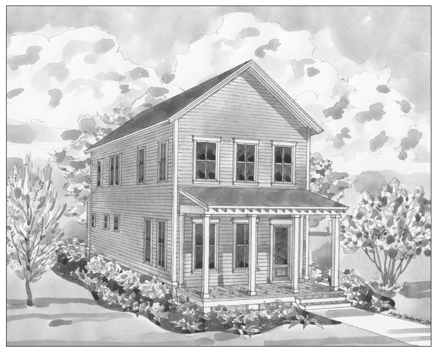 1542 Watt Pond Road Mount Pleasant, SC 29466 - Photo 11 of 13 Dillon Front Elevation