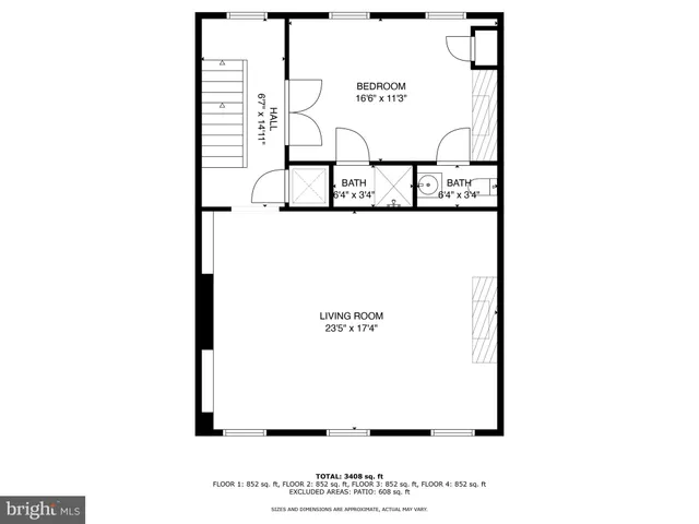 $1,400,000 | 1317 4th Street Southwest, Washington, DC 20024
