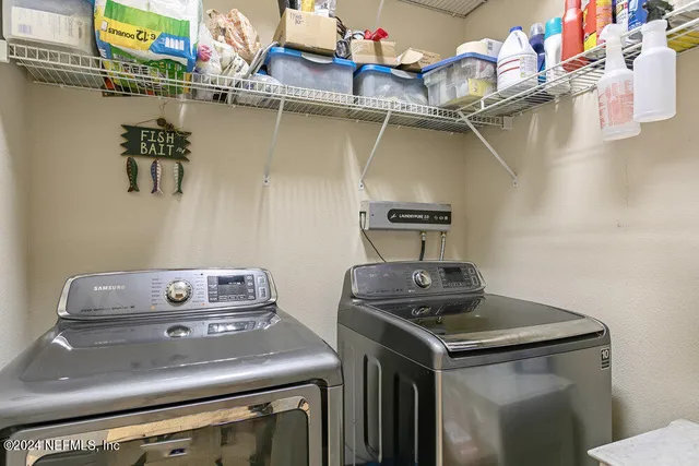 a outdoor dining space with furniture and outdoor view