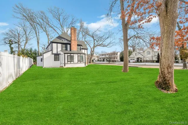 a front view of house with yard