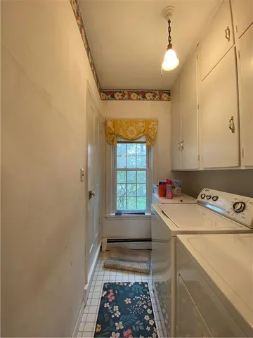 a room with storage and utility