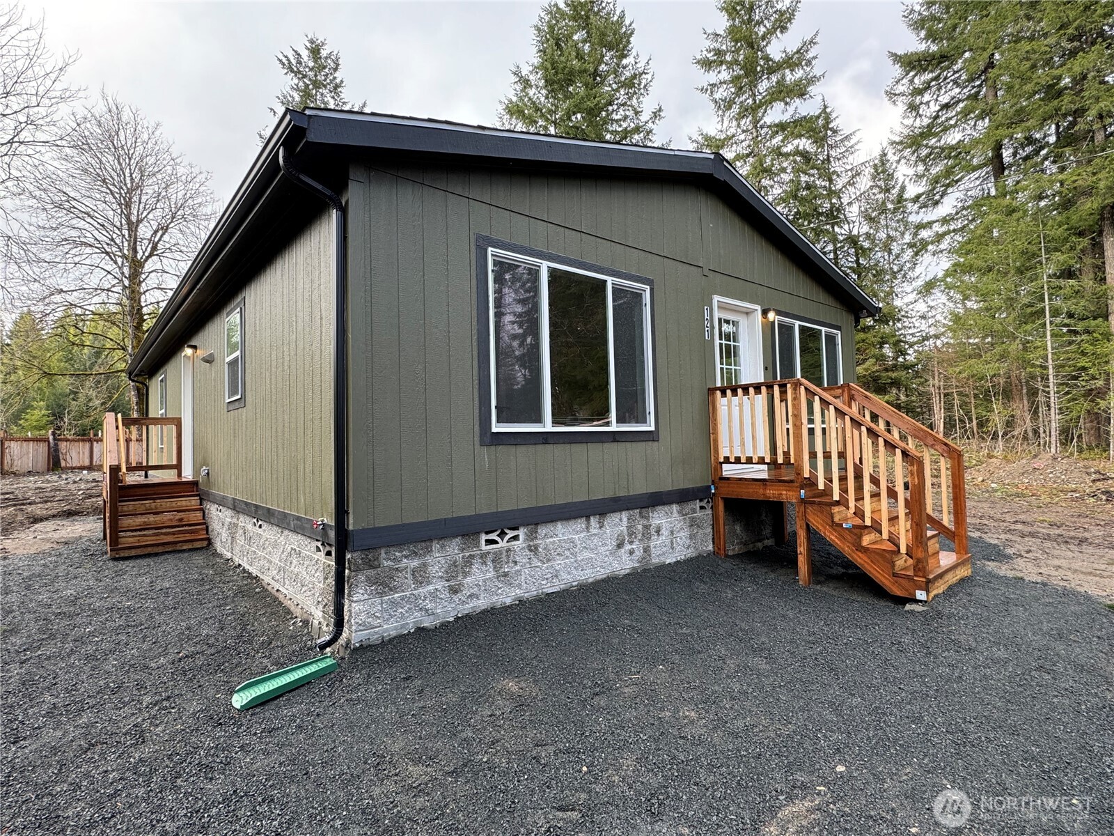 200 Lot A Fineview Chehalis, WA 98532 - Photo 21 of 31 a view of a house with a yard and deck