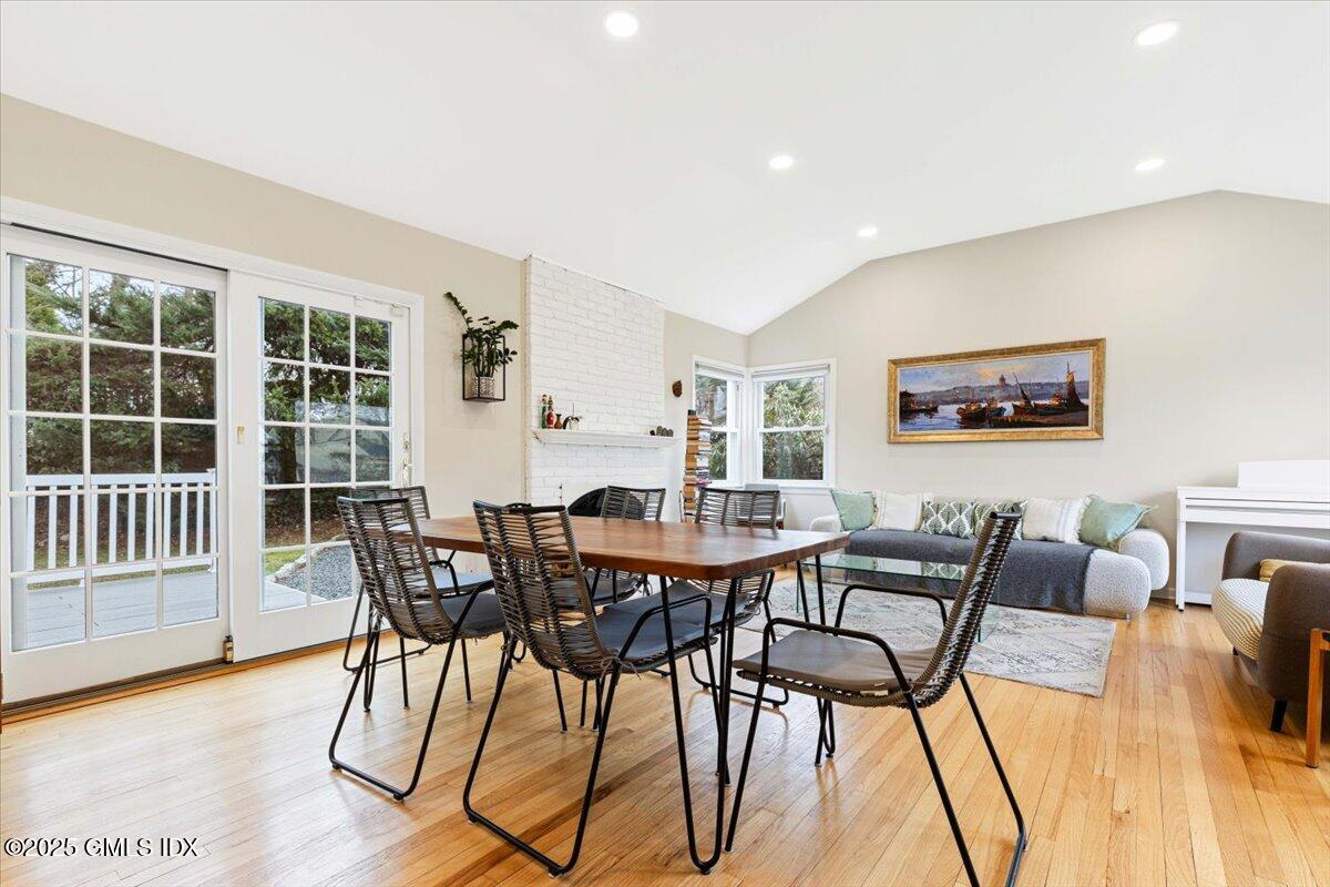 12 Mary Lane Riverside, CT 06878 - Photo 7 of 26 a view of a dining room with furniture and wooden floor