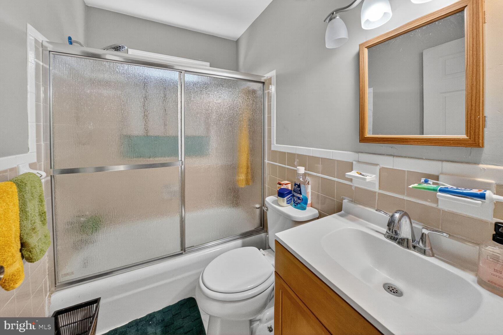 6117 Osborn Road Landover, MD 20785 - Photo 13 of 18 Charming 2nd level bathroom with modern touches.