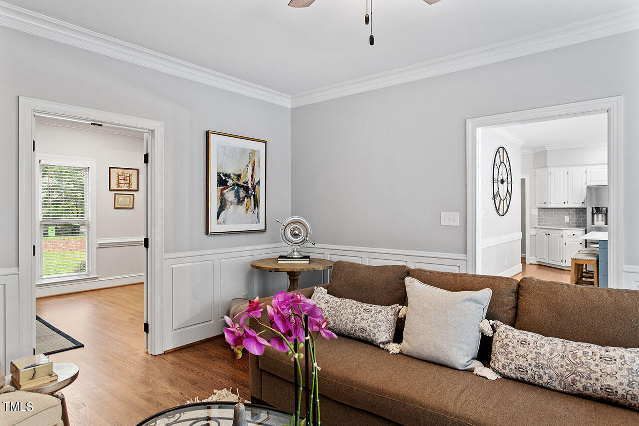 2408 Heartley Drive Raleigh, NC 27615 - Photo 12 of 41 a living room with furniture and a window