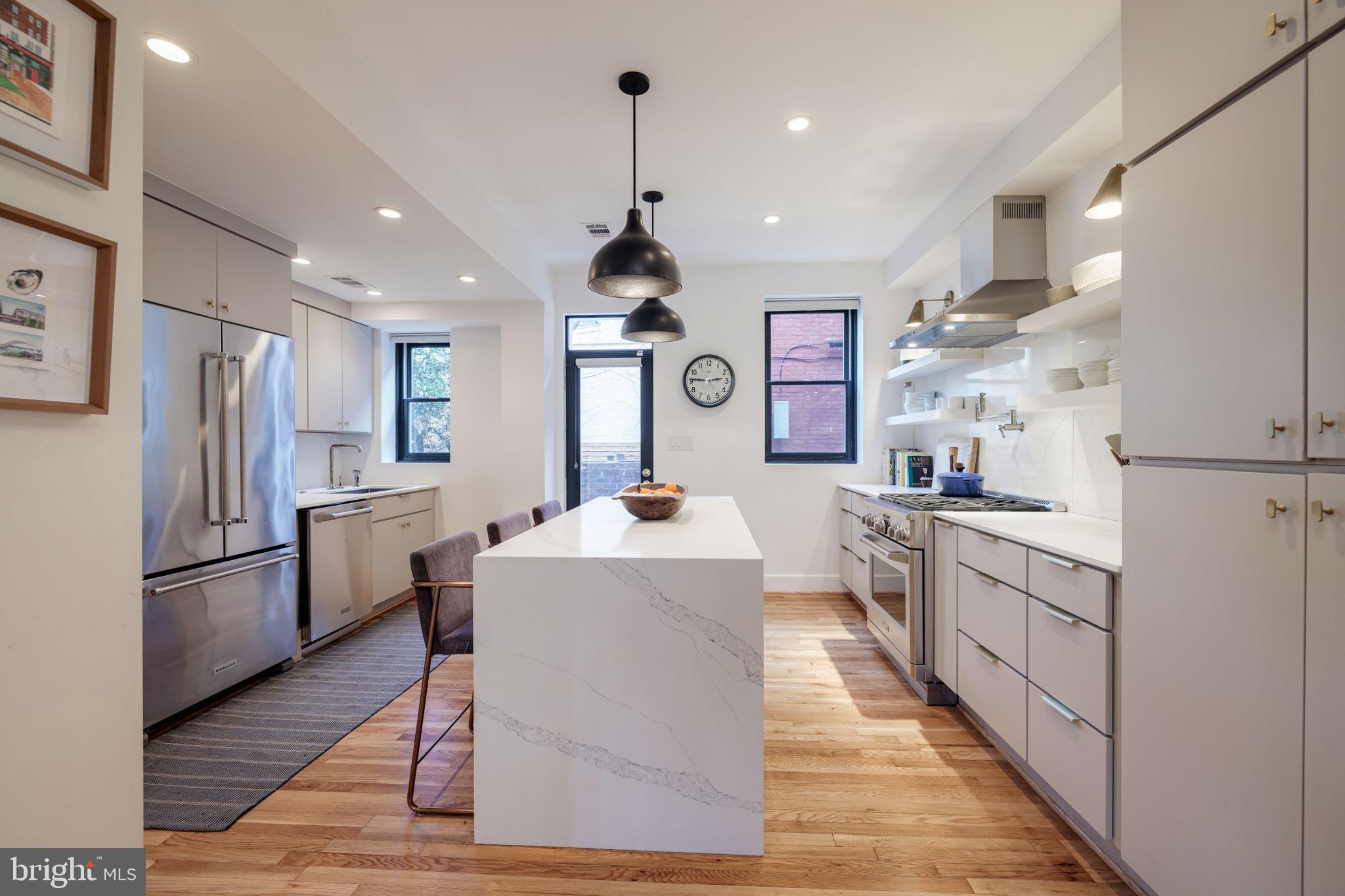 205 3rd Street Northeast Washington, DC 20002 - Photo 7 of 26 Renovated kitchen (& baths) by Zoe Feldman