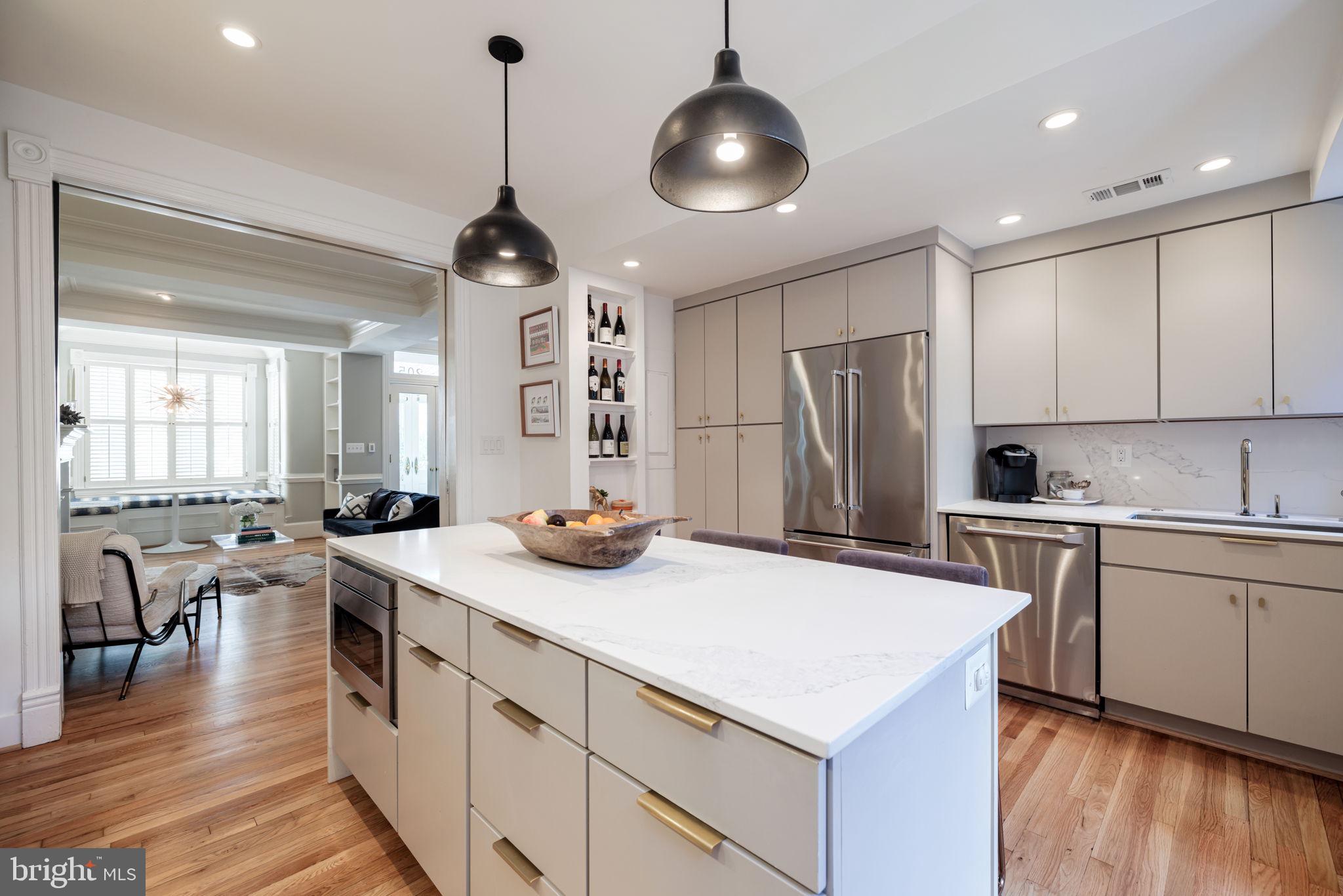 205 3rd Street Northeast Washington, DC 20002 - Photo 25 of 26 Open floor plan -kitchen/living area