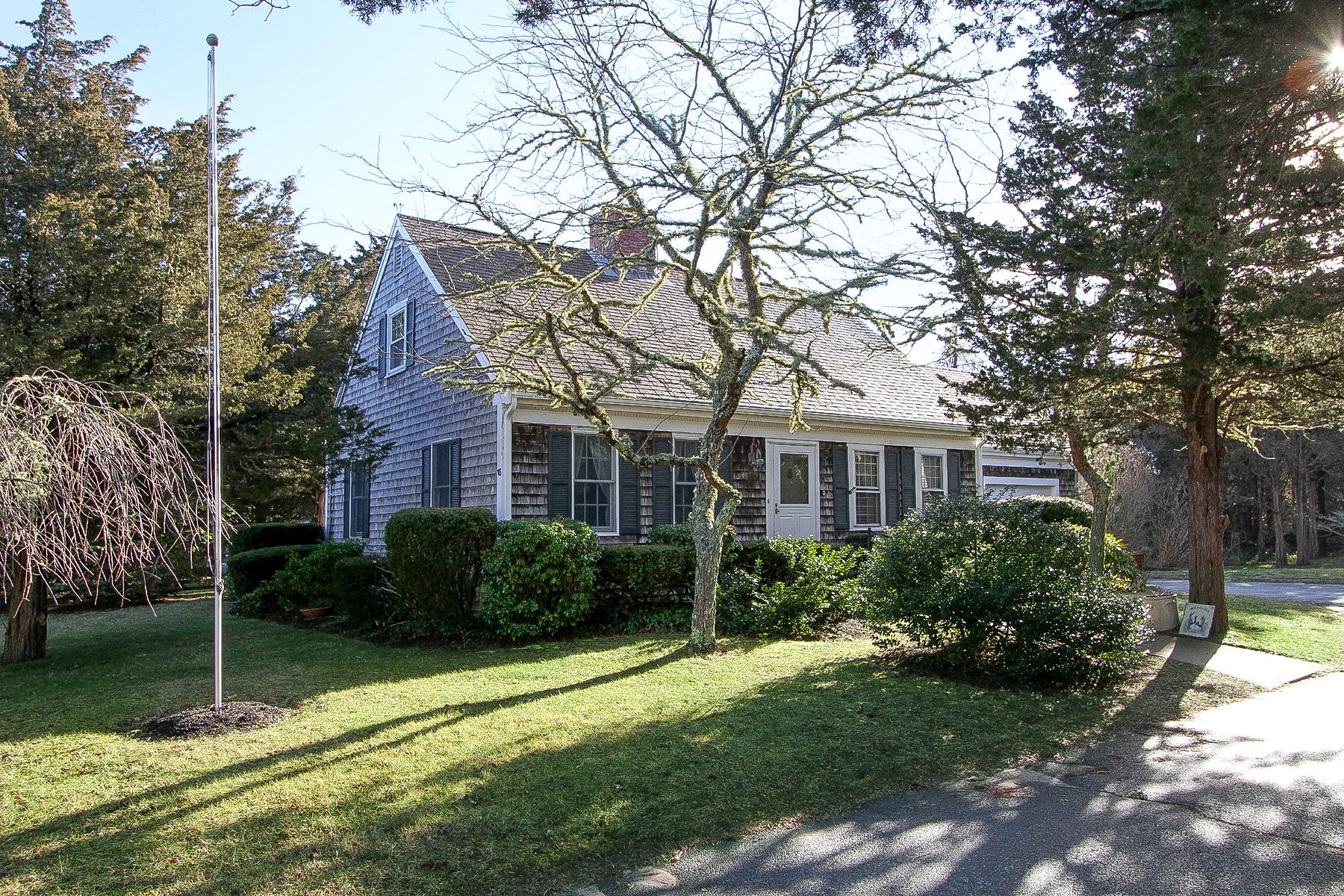 16 Seavers Road Orleans, MA 02653 - Photo 1 of 23 a view of a yard in front of house