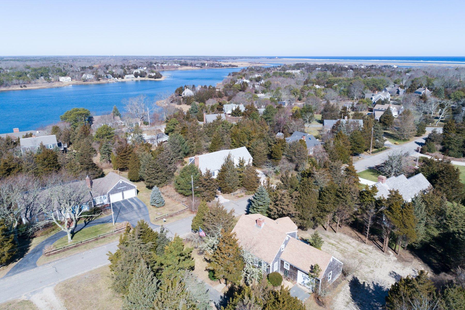 16 Seavers Road Orleans, MA 02653 - Photo 18 of 23 an aerial view of multiple house
