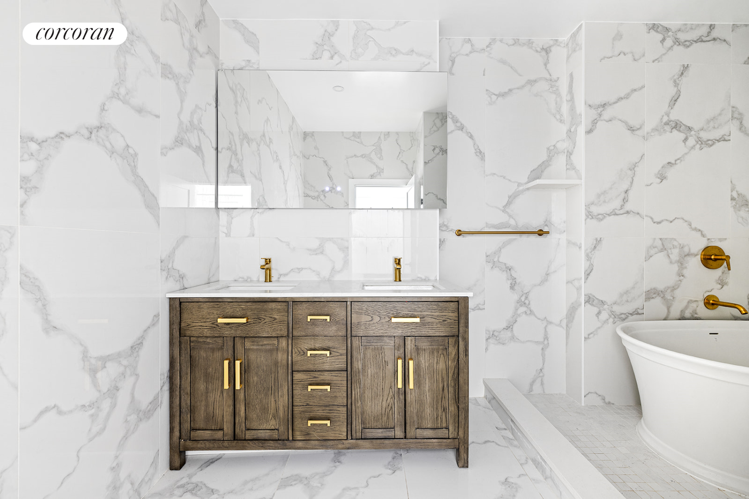 416 Halsey Street Brooklyn, NY 11233 - Photo 8 of 17 a bathroom with a sink and a bathtub