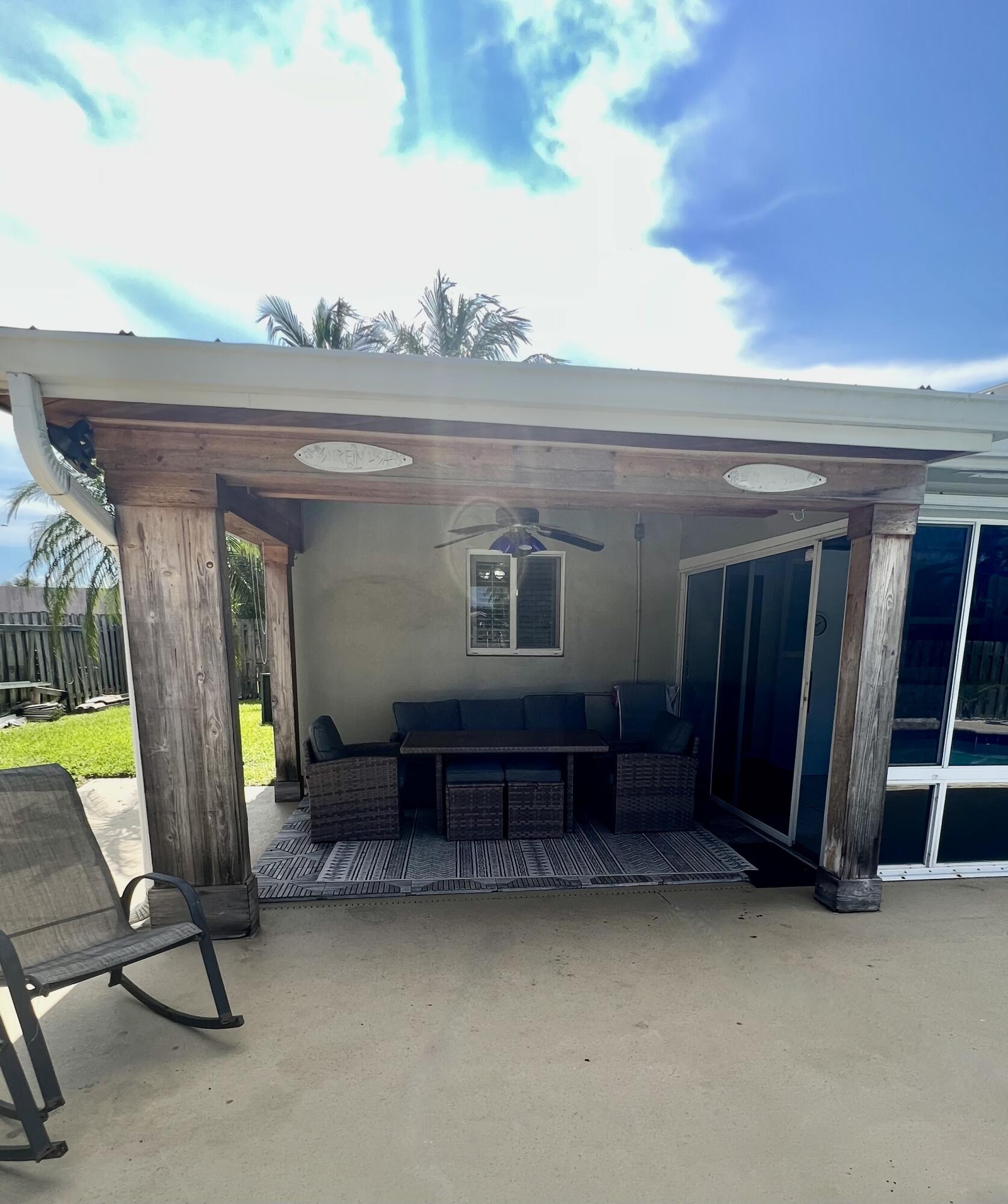 1224 Southwest 16th Avenue Boca Raton, FL 33486 - Photo 12 of 48 Outside Covered Patio