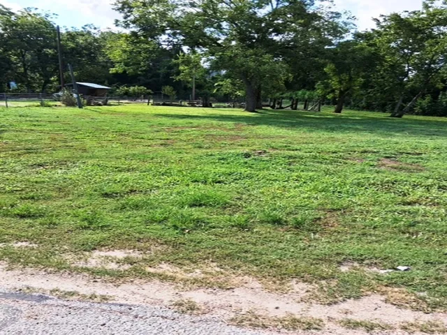 a view of a grassy field