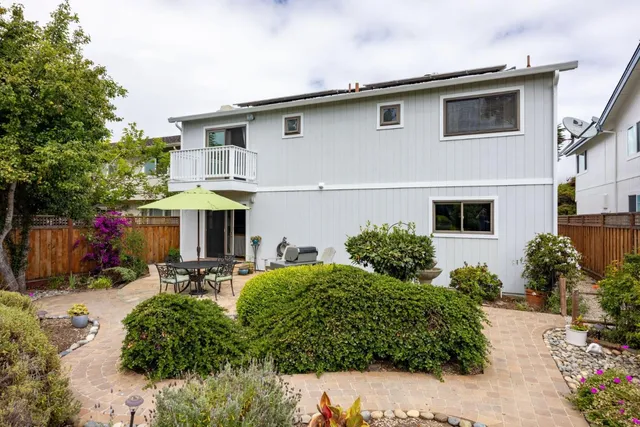a view of a house with patio
