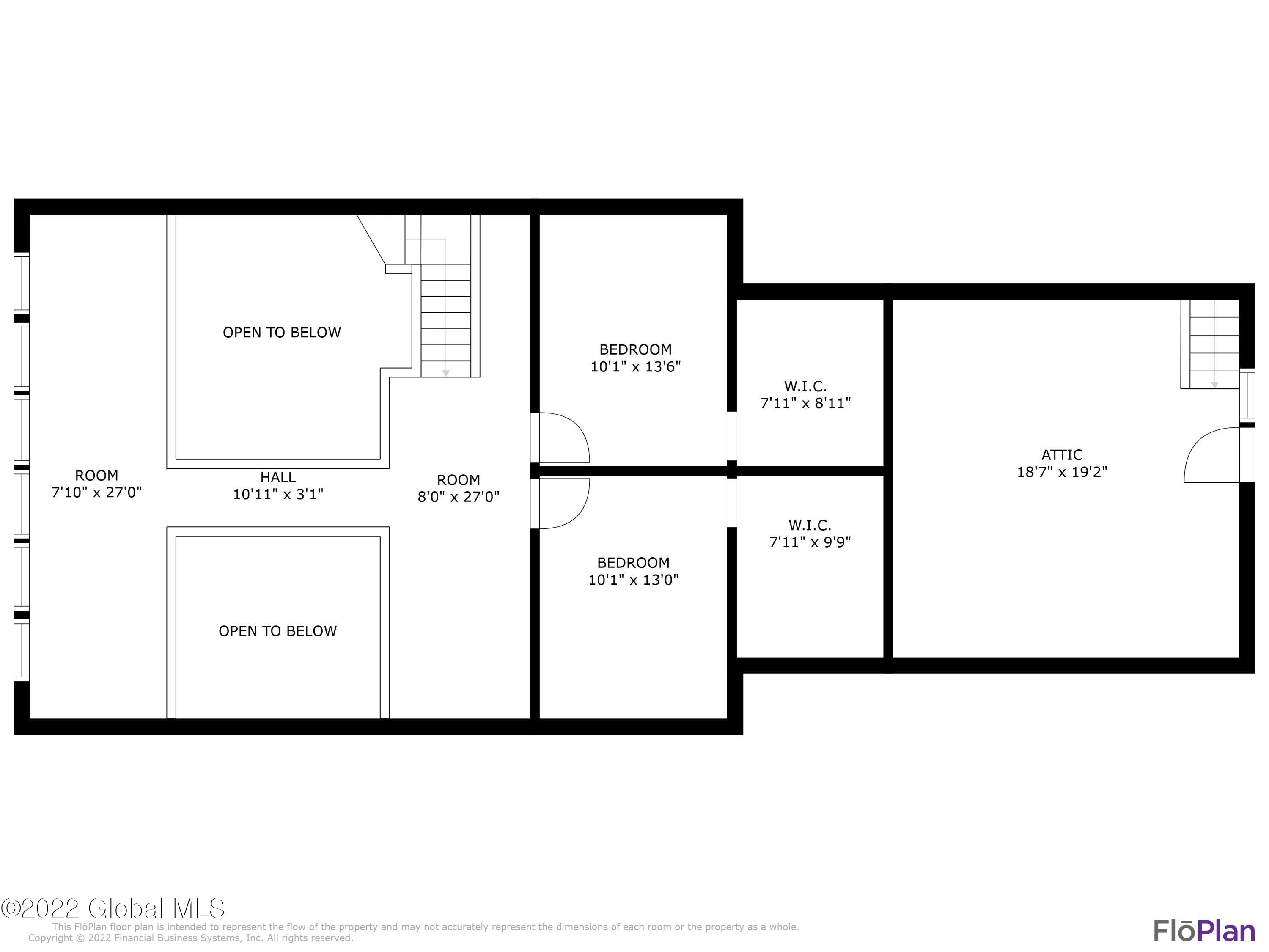 2569 Phillips Road Castleton-on-Hudson, NY 12033 - Photo 36 of 59 2nd Floor Layout