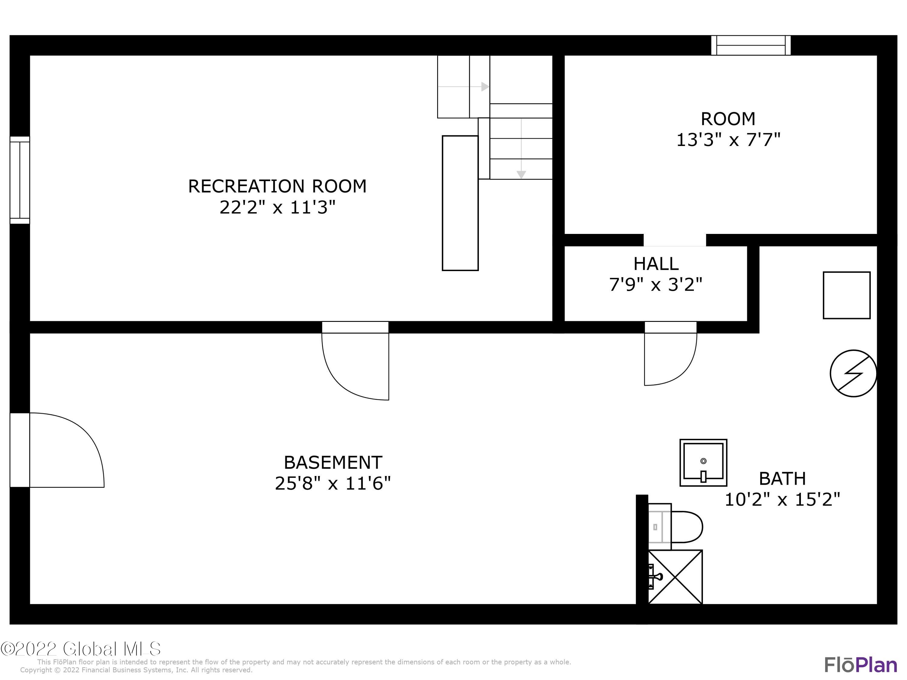 2569 Phillips Road Castleton-on-Hudson, NY 12033 - Photo 59 of 59 Basement Floor Plan