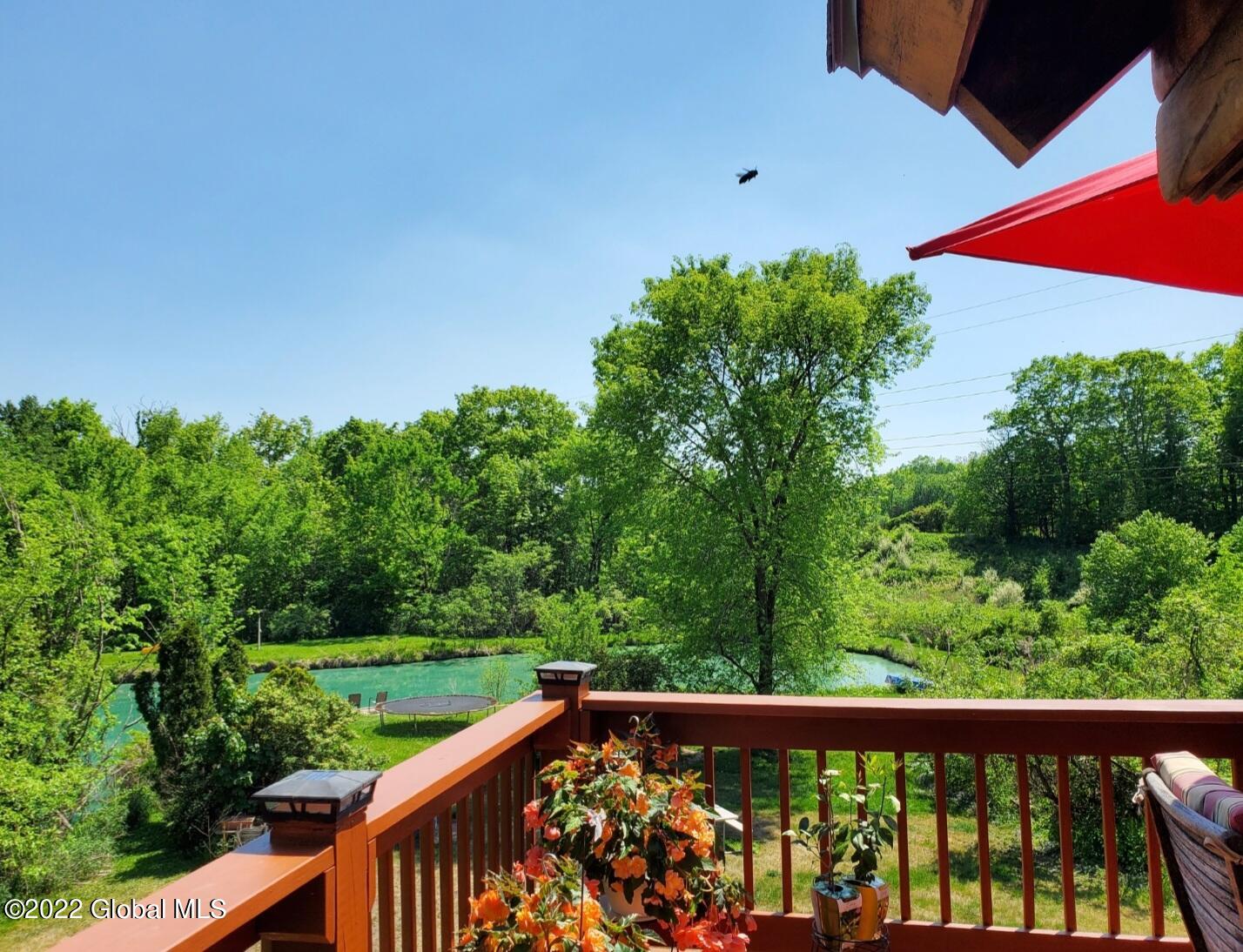 2569 Phillips Road Castleton-on-Hudson, NY 12033 - Photo 50 of 59 Deck View