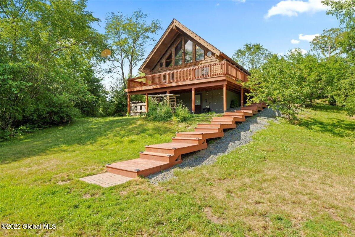 2569 Phillips Road Castleton-on-Hudson, NY 12033 - Photo 56 of 59 Stairs to Yard