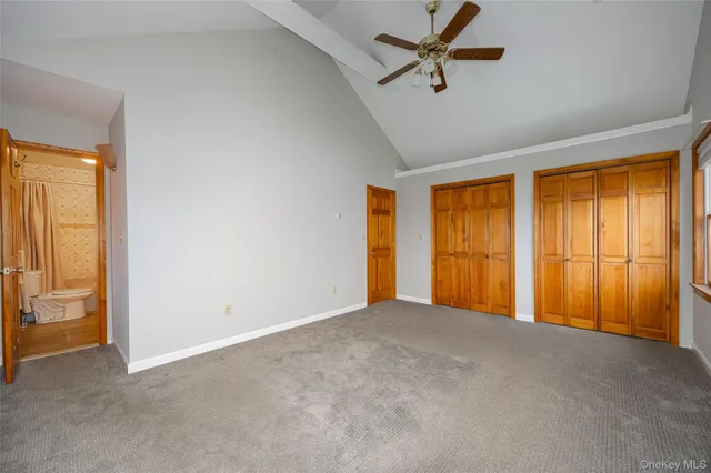 a view of a storage room