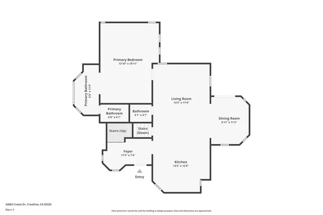 $489,900 | 24083 Cresta Drive, Crestline, CA 92325
