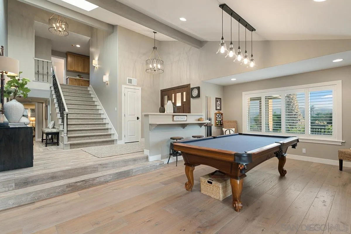 3526 Avenida Sierra Escondido, CA 92029 - Photo 14 of 36 a room with pool table windows and furniture