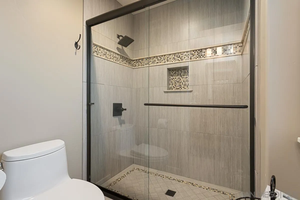 3526 Avenida Sierra Escondido, CA 92029 - Photo 22 of 36 a bathroom with a shower and toilet