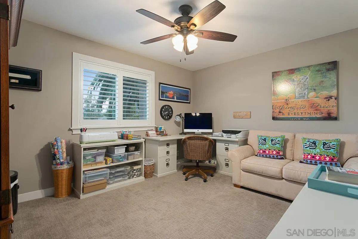 3526 Avenida Sierra Escondido, CA 92029 - Photo 23 of 36 a living room with furniture and a flat screen tv