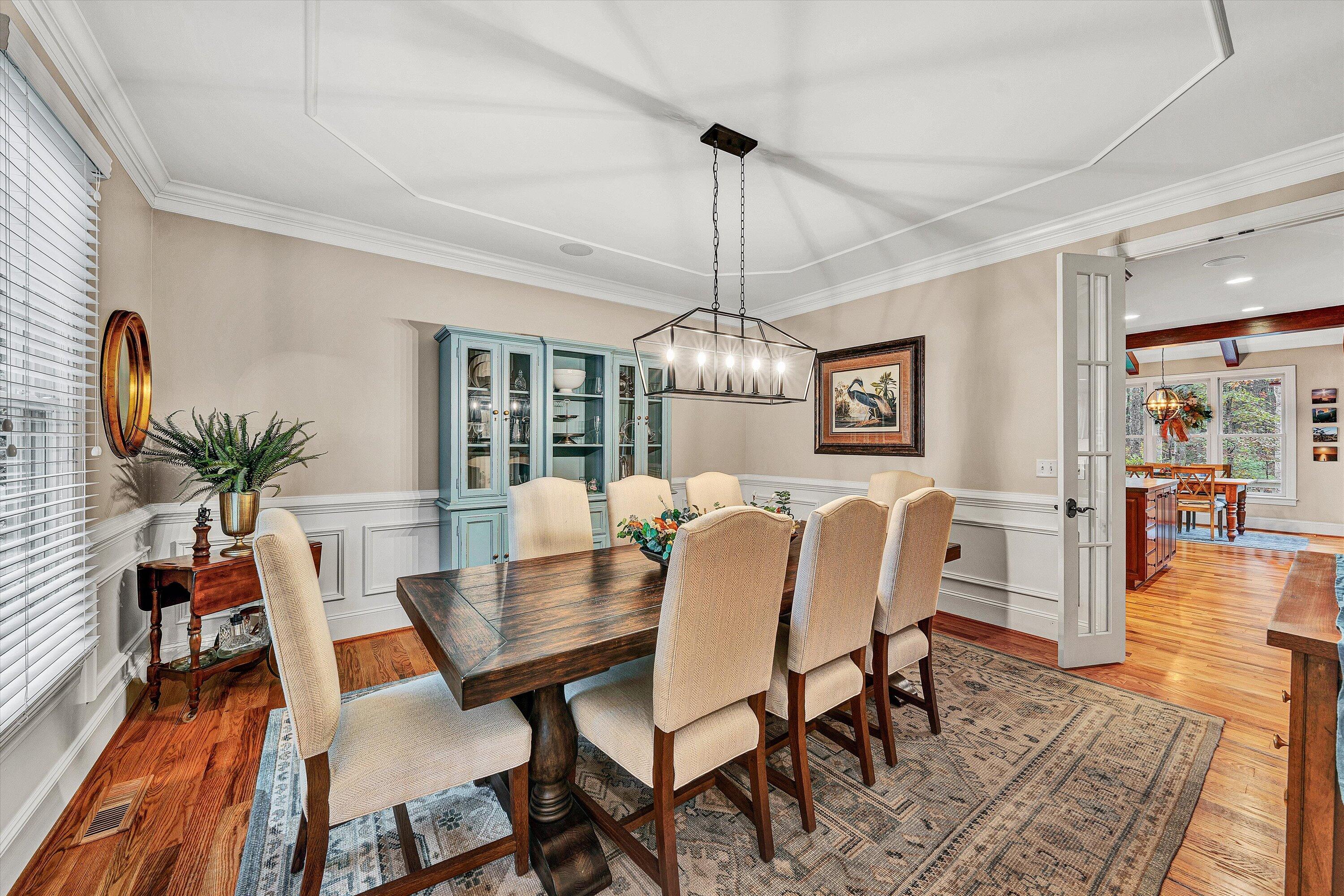 5431 Ridgelea Estates Drive Roanoke, VA 24018 - Photo 12 of 71 a view of a dining room with furniture window and wooden floor