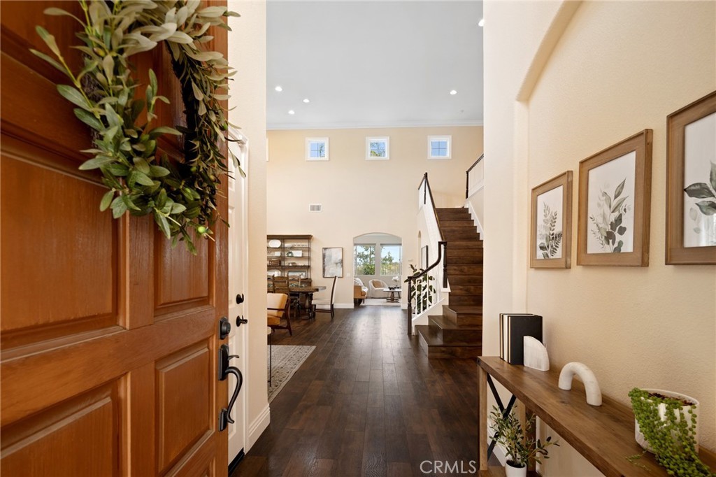 45644 Camino Rubi Temecula, CA 92592 - Photo 3 of 51 a view of a living room and hardwood floor