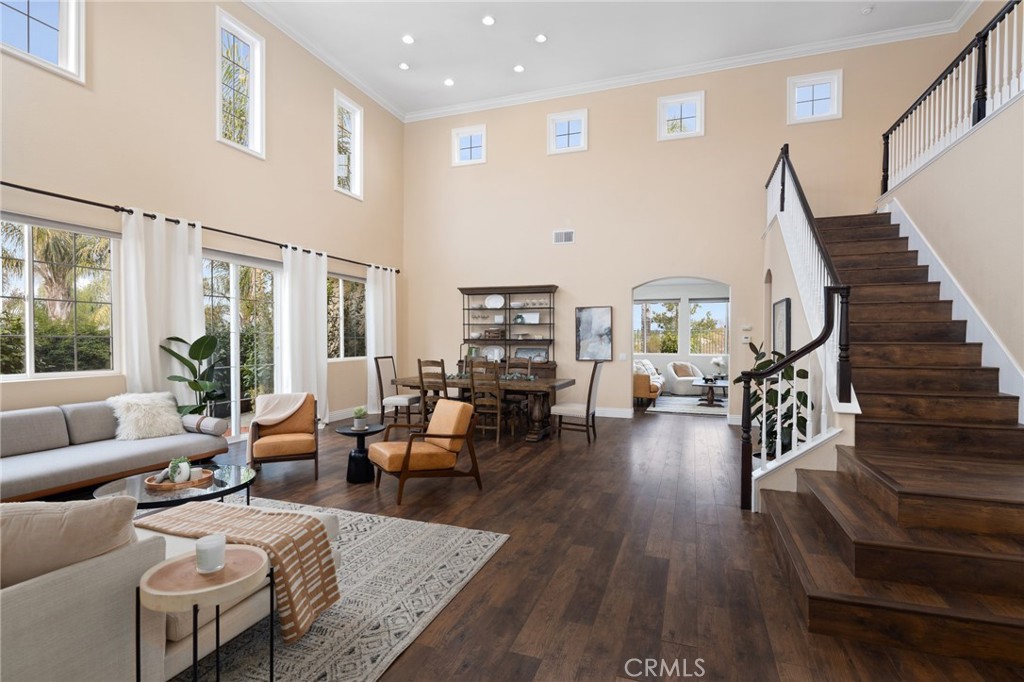 45644 Camino Rubi Temecula, CA 92592 - Photo 4 of 51 a living room with furniture and wooden floor