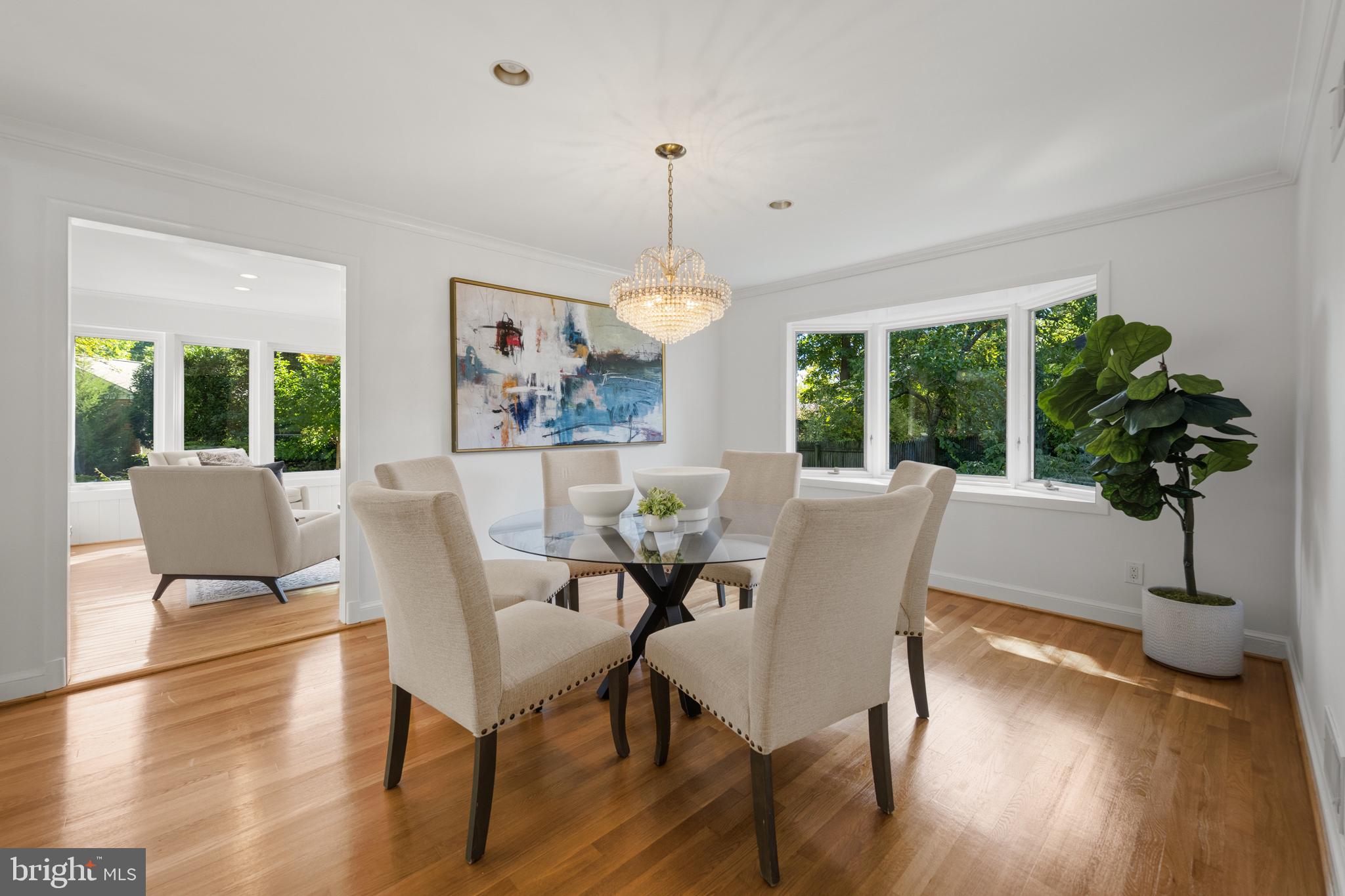 5612 Bent Branch Road Bethesda, MD 20816 - Photo 16 of 60 Just off the kitchen, formal dining