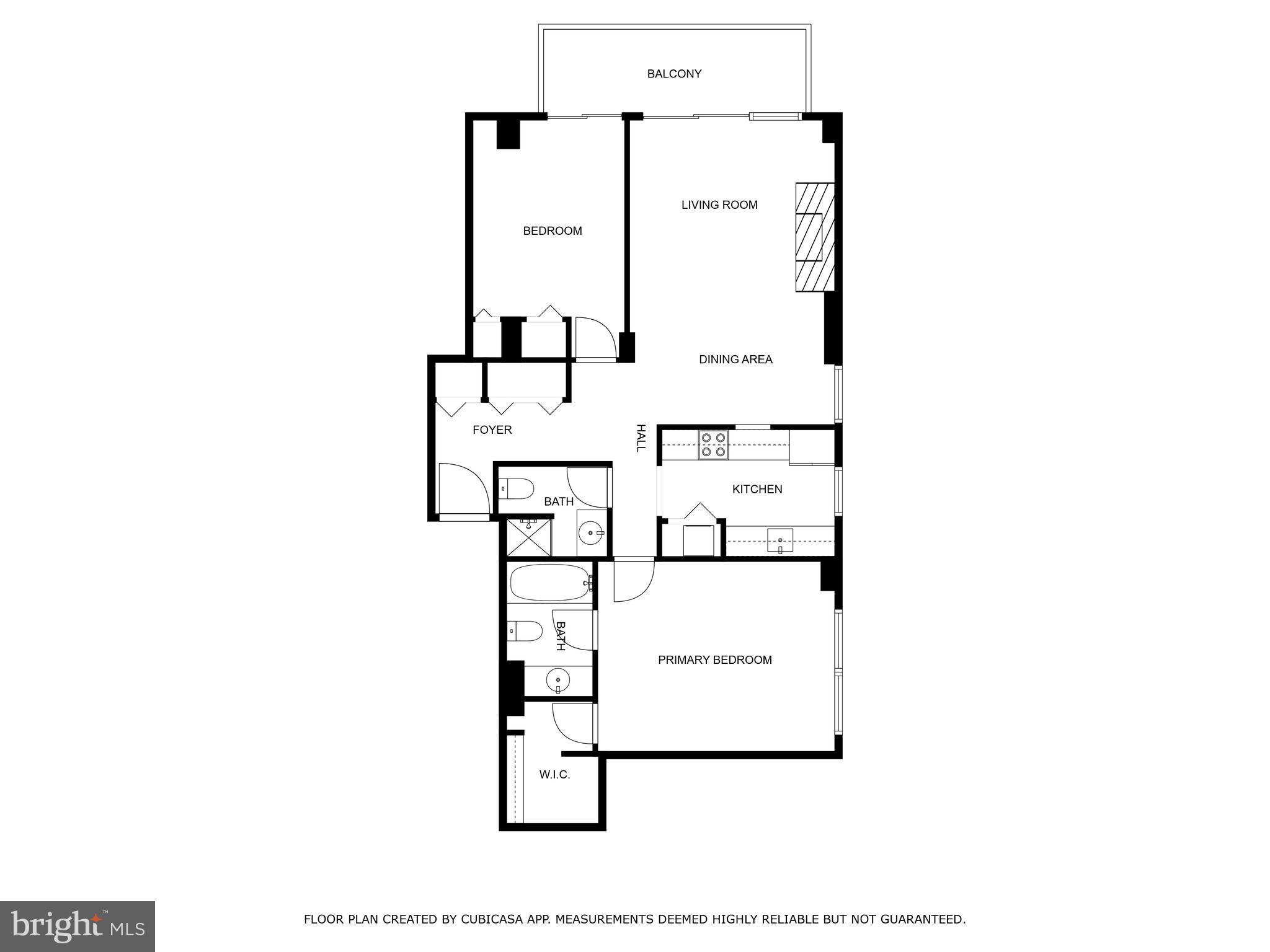 1140 23rd Street Northwest, Unit 903 Washington, DC 20037 - Photo 28 of 28 Floor Plan