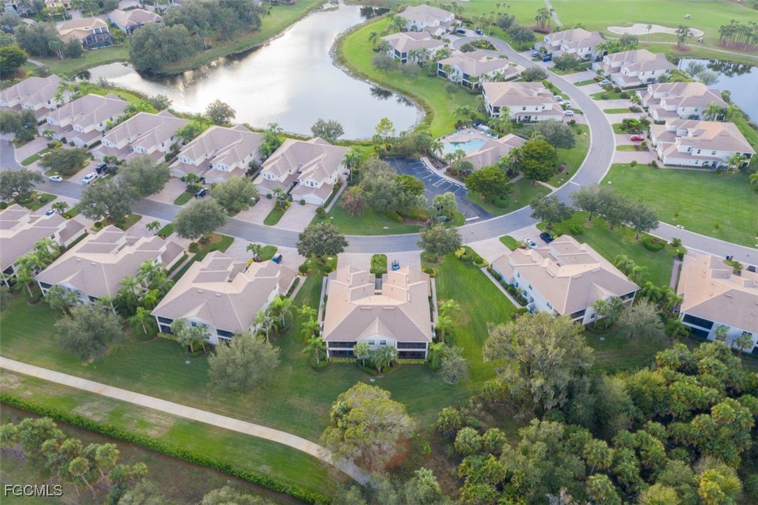 13071 Pebblebrook Point Circle, Unit 201 Fort Myers, FL 33905 - Photo 4 of 41 an aerial view of residential houses with outdoor space and street view