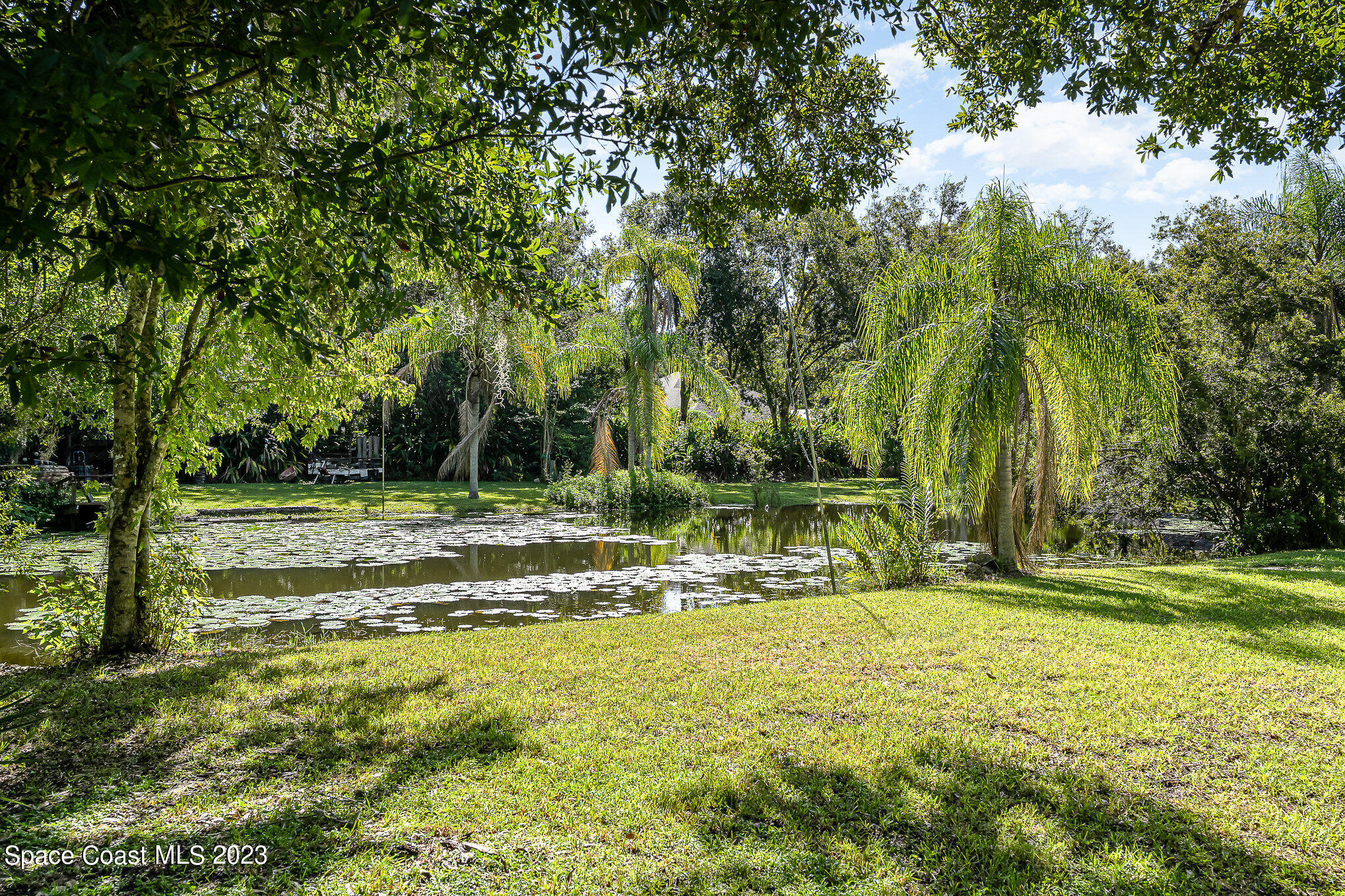 3395 Turtle Mound Road Melbourne, FL 32934 - Photo 45 of 48 a view of a park with large trees