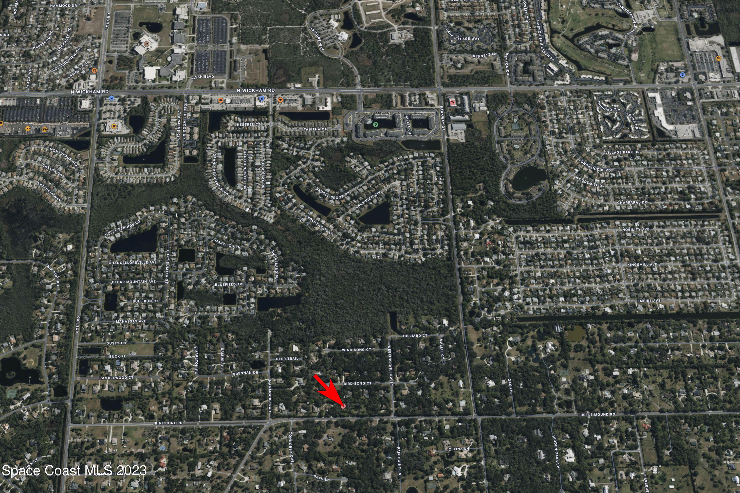 3395 Turtle Mound Road Melbourne, FL 32934 - Photo 48 of 48 a view of water heater room