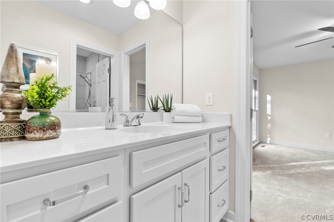 4620 Crossgate Road Chester, VA 23831 - Photo 31 of 49 a bathroom with a sink and a mirror